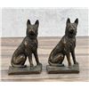 Image 1 : Cast Iron German Shepard Chief Of Police Bookends