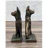 Image 2 : Cast Iron German Shepard Chief Of Police Bookends