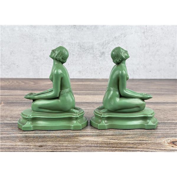 Art Deco Frankart Nude Bookends