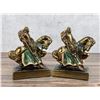 Image 1 : Paul Herzel Marion Bronze Knight Crusader Bookends