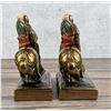 Image 5 : Paul Herzel Marion Bronze Knight Crusader Bookends