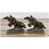 Image 2 : Brass Pony Express US Mail Rider Bookends