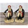 Image 1 : Cast Iron Pirate Buccaneer Treasure Chest Bookends