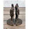 Image 3 : Hubley Cast Iron Bedouin Arabian Warrior Bookends