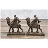 Image 4 : Hubley Cast Iron Bedouin Arabian Warrior Bookends