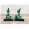 Image 2 : Art Deco Russian Borzoi Dog Bookends
