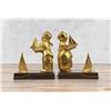 Image 3 : Jennings Brothers Dutch Children Sailboat Bookends