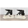 Image 1 : Art Deco Winged Lion of Saint Mark Bookends
