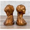 Image 2 : Art Nouveau Female Bust Bookends