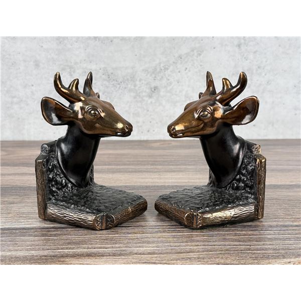 BM Pro Stag Head Bookends