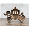 Image 2 : Cast Iron Cinderella Coach Carriage Doorstop