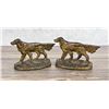 Image 1 : Judd Cast Iron Irish Setter Dog Bookends