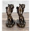 Image 4 : Armor Bronze Roaring Tiger Bookends