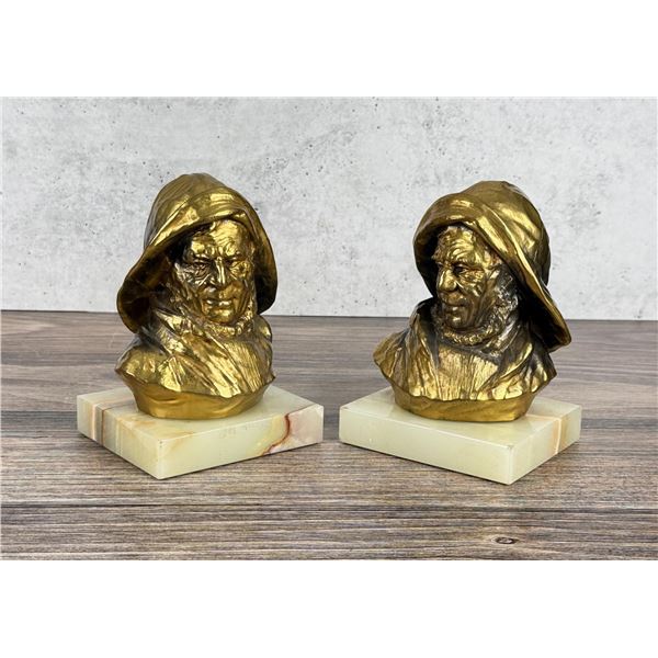 Jennings Brothers Fisherman Old Salt Bookends 3039