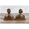 Image 4 : Armor Bronze Dutch Man & Woman Bookends