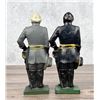 Image 4 : Cast Iron Civil War Generals Grant & Lee Bookends
