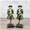 Image 1 : Cast Iron Revolutionary War Minuteman Bookends