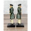 Image 2 : Cast Iron Revolutionary War Minuteman Bookends