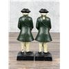 Image 4 : Cast Iron Revolutionary War Minuteman Bookends