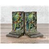 Image 1 : Hubley Cast Iron Parrot Bookends 241