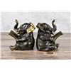 Image 2 : PM Craftsman Elephant Reading The Times Bookends