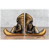 Image 2 : Ronson Birchbark Trip Indian Bookends
