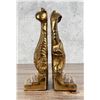 Image 2 : Marion Bronze Leaf Flame Bookends