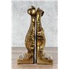 Image 3 : Marion Bronze Leaf Flame Bookends