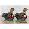 Image 5 : Cupid Riding a Dolphin Bookends