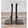 Image 3 : Metal Art Bronze Roman Caesar Bookends 598