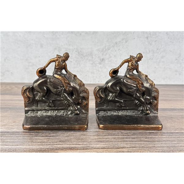 Dodge Gladys Edwards Bucking Bronco Bookends