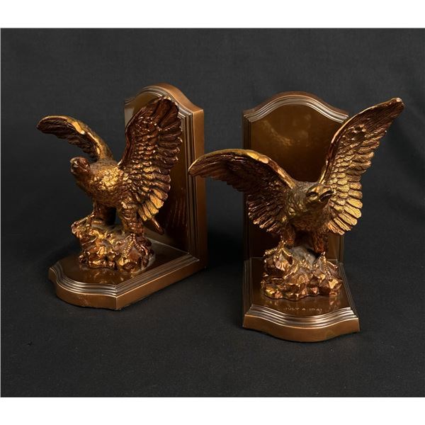 Ronson Colonial Eagle Bookends 16571