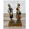 Image 5 : Pompeian Bronze Victorian Couple Bookends