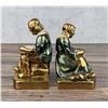 Image 3 : Armor Bronze Darby & Joan Bookends