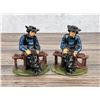 Image 1 : Wilton Cast Iron Amish Man Bookends