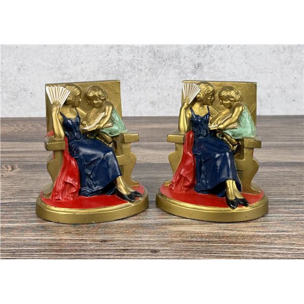 Art Deco Read To Me Bookends 509