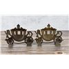 Image 4 : Cinderella Coach Bronze Carriage Bookends