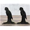 Image 4 : John Wright Cast Iron Parrot Bookends