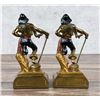 Image 4 : Armor Bronze Pirate Buccaneer Bookends