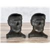 Image 4 : President Abraham Lincoln Cast Iron Bookends