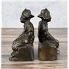 Image 3 : Hubley Cast Iron Pirate Treasure Chest Bookends