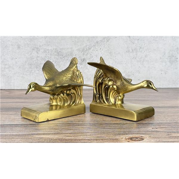 Jennings Brothers Flying Duck Bookends 879