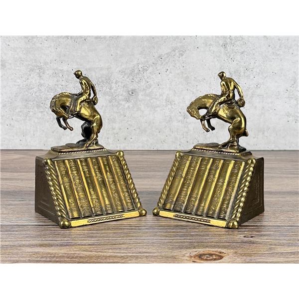 Columbia Missouri Bucking Bronco Bookends