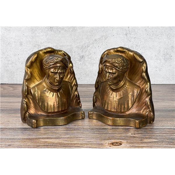Armor Bronze Dante Bookends