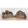 Image 1 : Jennings Brothers Lion Of Lucerne Bookends 1570