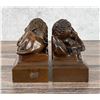 Image 3 : Jennings Brothers Lion Of Lucerne Bookends 1570