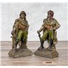 Image 2 : Armor Bronze Barbary Pirate Bookends