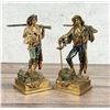 Image 1 : Pompeian Bronze Pirate Buccaneer Bookends