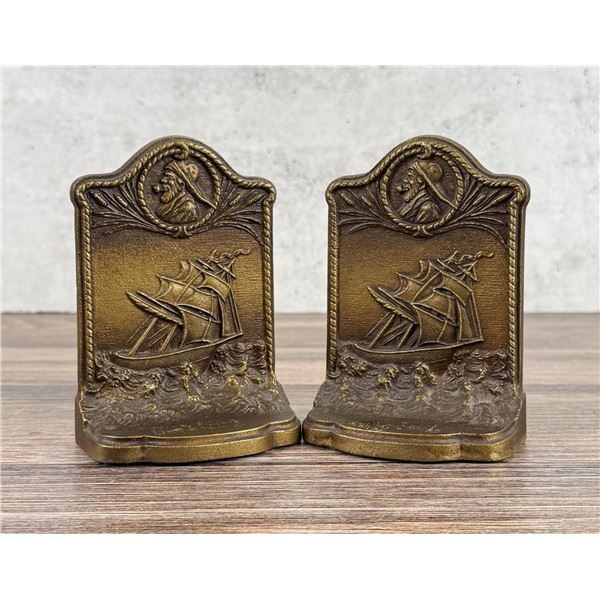 Bradley & Hubbard Clipper Nautical Bookends