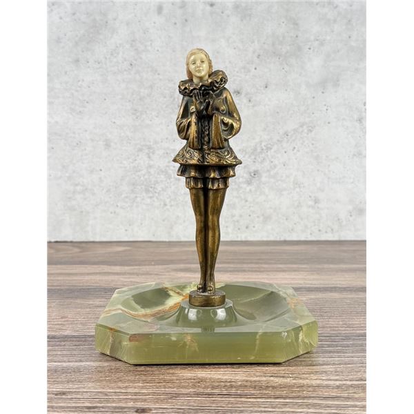 Art Deco JB Hirsch Marble Ashtray